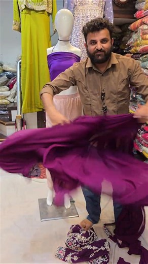 Lastest🔥 Viral parpal color Ready to wear saree haul collection