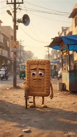 गरीब Parle-G की दर्द भरी कहानी 😥🍪 | Heart Touching Cartoon#youtubeshorts #parlegbiscuit #sadstory