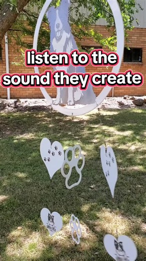 How beautiful do they sound? These windchimes are custom made and have many breed to choose from and you have them personalized if you like. You can find the on www.alphacuttingservices.com.au | Alpha Cutting Services