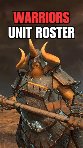Warriors of Chaos Unit Roster 🔥 in Total War Warhammer 3