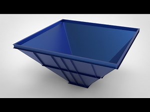 「DESIGN 294」 Hopper | Solidworks tutorials
