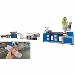 [Hot Item] 30-100kg/H Biodegradable Straw Making Machine Drinking Juice Straw Machine