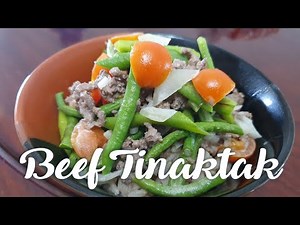 Chamorro Beef Tinaktak