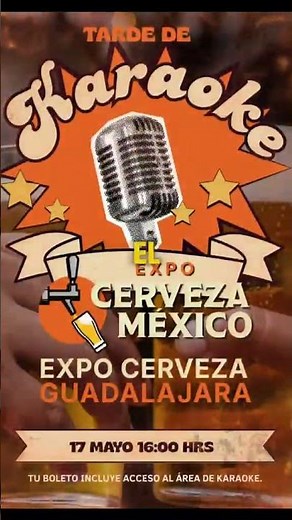 Karaoke Sunday at Expo Cerveza 🎶🍺
