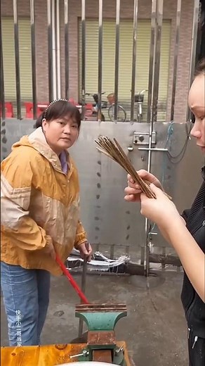 Crafting New Chopsticks 🥢~ mini wood toy-wood working art skill wood/hand crafts/#shorts