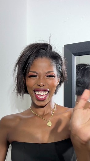 337K views · 10K reactions | Hey loves here is a quick hairstyle hack using a wig from Donmily it’s a v-part jerry curl wig to shop the wig follow the link on my bio ,#wigsforwomen #hair #hairhacks | Zoliswa Mahlobo | Facebook