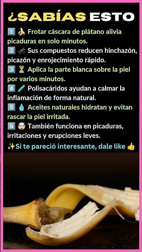 6 TRUCOS CON CÁSCARA DE PLÁTANO QUE NADIE SABE 🍌😱 ¿SABÍAS ESTO?