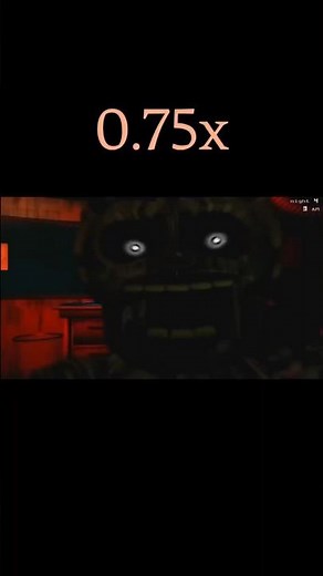 FNaF 3 – Phantom BB – Jumpscare 0.25x ➜ 2x