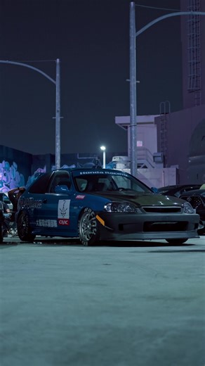 Kanjo Boys Night Racing: JDM Honda Civic Car Scene
