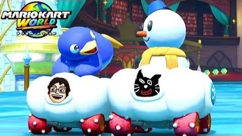 【P-P/kiyo/熟肉】(#上篇) 超兴奋的「不拿十次第一就不结束的马里奥赛车世界」