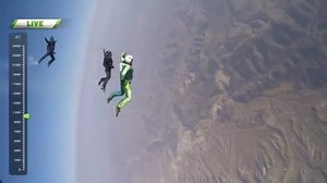 1.9M views · 41K shares | Skydiver makes history by jumping 25,000...
