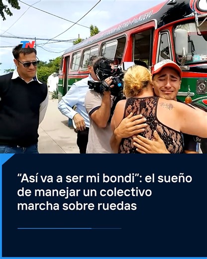 1.4M views · 54K reactions | 凉"NO TENGO PALABRAS, NO LO PUEDO CREER"❤ | Alejandro tiene 23 años, creó un carro-colectivo para juntar cartones y todos los días se levanta pensando en cómo cumplir su sueño de ser colectivero. Guillermo Lobo lo sorprendió y le dio la noticia que tanto esperaba.  | TN Todo Noticias | Facebook