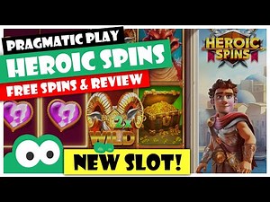 ⚔ Heroic Spins Slot Review Plus BIG Free Spin Wins! 💎 First Look New Pragmatic Play Slot 🐸 Demo Mode