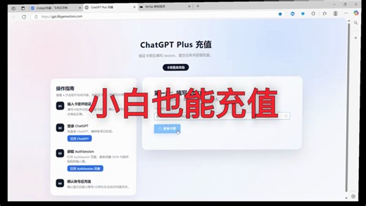 GPT充值教程，让小白也能轻松充值plus会员