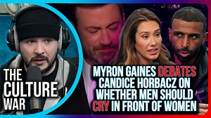 Myron Gaines DEBATES Candice Horbacz On Whether Men Should CRY In Front Of Women | Tim Pool