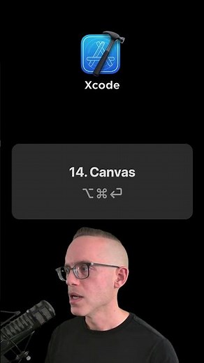 Quickly Show SwiftUI Preview (Xcode Canvas) #swiftui #xcode #preview #coding #iosdevelopment