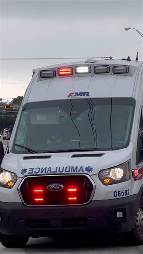 AMR American Medical Response Ambulance Transporting