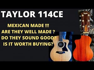 Taylor 114CE GUITAR REVIEW IN SINGAPORE