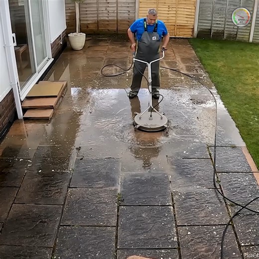 Transforming a Sandstone Patio | Mr. Jet Washing