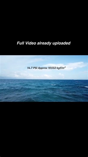 Atmospheric pressure #scienceexplained #physics