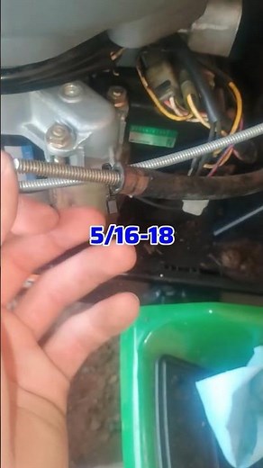 Fuel Hose Routing HACK for Outdoor Power Equipment #shorts #lawnmowerrepair