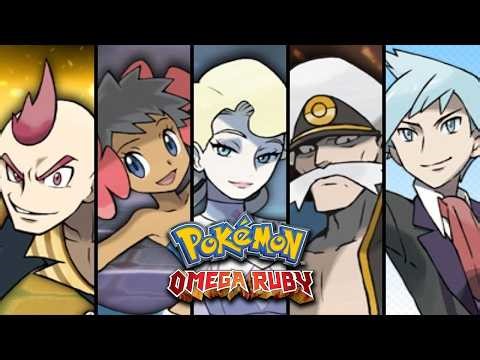 Pokemon Omega Ruby Playthrough Ep 16 Elite 4 And Brandon Final Battle