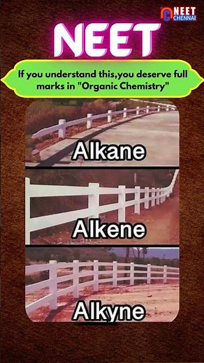 Alkane vs Alkene vs Alkyne 🔥 Chemistry Made Easy! #NEET2026 #ChemistryMeme #StudyMotivation