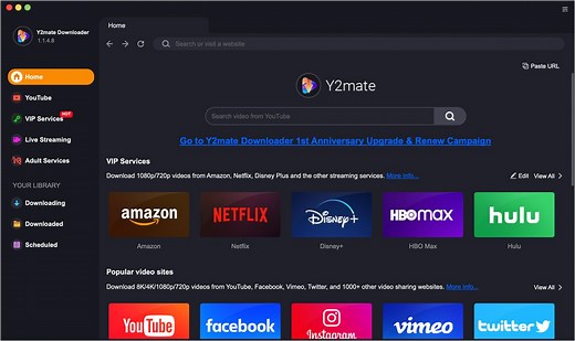 Y2Mate.ch Alternatives: Top 4 YouTube & Video Downloaders