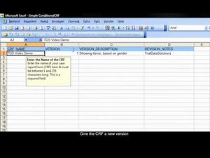 OpenClinica 3.1: conditional CRF: showing or hiding items, based on input