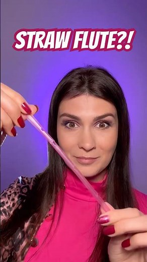 Make a Flute From a Straw