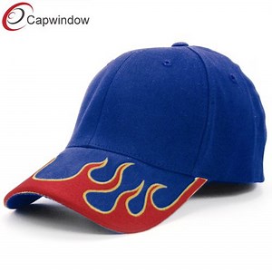 [Hot Item] Stylish Embroidered Baseball Cap - Unique Fire Design From China