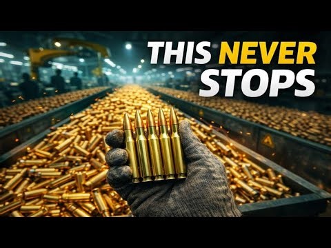 Inside a Bullet Factory: How Millions of Rounds Are Made Daily