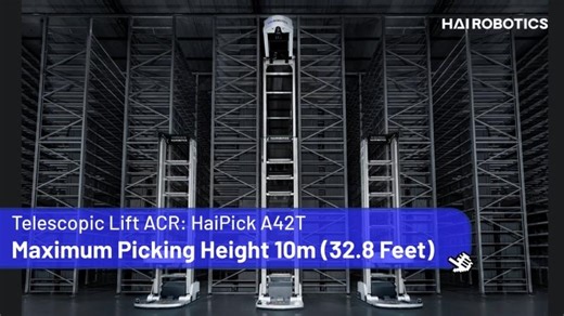 HaiPick A42T: Pick and Store Goods at a Dizzying Height of Up to 10m | Yutaka IMAMURA