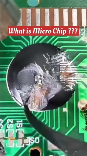 What is Micro Chip in PCB . #shortsfeed #electrical #microchips #diycrafts #viralshorts #