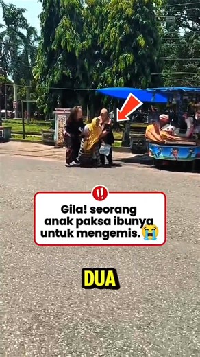 So Crazy, Disobedient Child Orders His Mother to Beg. #shorts