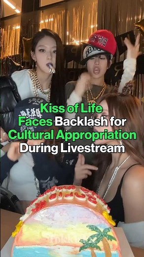 Kiss of Life Faces Backlash for Cultural Appropriation During Livestream #kiof #kpop