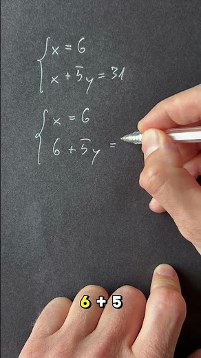 The Easiest System of Equations You’ll Ever Solve (Step-by-Step)