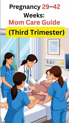 Pregnancy 29–42 Weeks Mom Care Guide Third Trimester