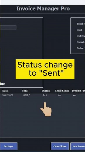 This Invoice System Saves Hours Every Week #excel #automation #productivity