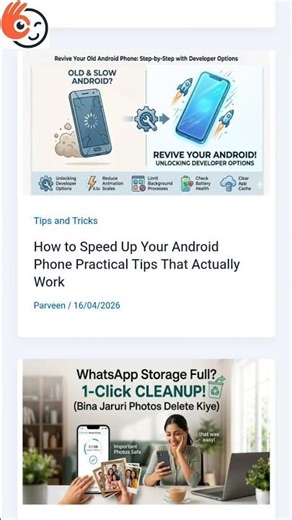 ​Purana Android phone hang aur slow problem, #androidtips #androiderror