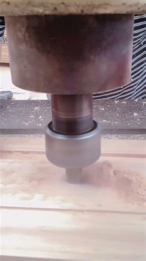 Clean groove. No handle needed #millingcutter #millingcutters #shapecutter #routerbit #cncbit