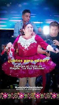 Se armó la fiesta. 🥳 A sacar chispas del suelo al ritmo de Magda, la voz sensual.