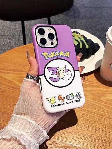 Luckanime — Pokémon 30th Anniversary Phone Case