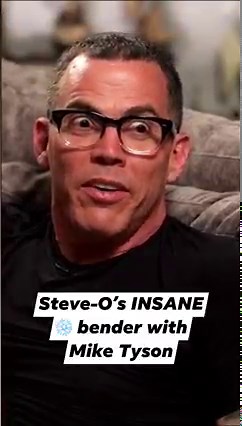 3.7M views · 51K reactions | Steve-O recalls a wild night with legendary boxer Mike Tyson | Graham Bensinger | Facebook