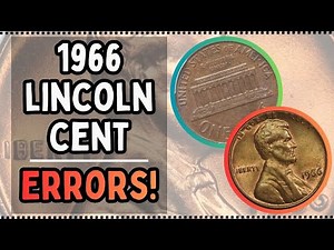 SUPER VALUABLE ERRORS! 🪙 1966 DDR and DDO Pennies Worth Money!