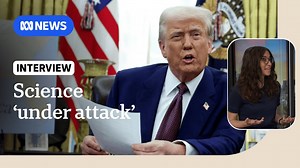 40K views · 317 reactions | "What we're seeing in the United States right now is what scientists are calling an unprecedented attack on so many different branches of science." Wendy Zukerman from the Science Vs podcast chats with Nate Byrne about how the Trump Administration has declared war on scientific institutions.  News Breakfast — Stream on ABC iview: https://ab.co/StreamABCiview | News Breakfast | Facebook
