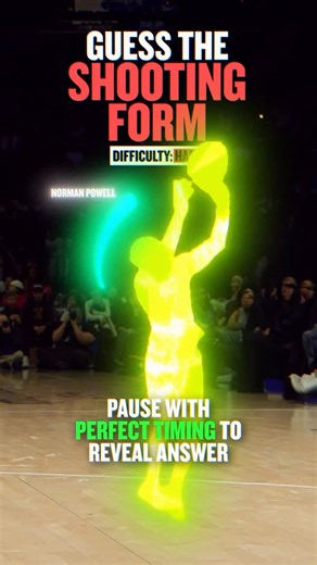 Whistle on Instagram: "Can you guess who’s shooting form this is? 👀🏀"