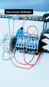194K views · 2.4K reactions | Wiring Two Mechanical Stop Switch and Two Contactors in a contactor #postviralシ #electrician #electronics #hacks #videos #electrical #electric #viralphoto #viralphotochallenge #dailylifehack | Elecctronic Defender | Facebook
