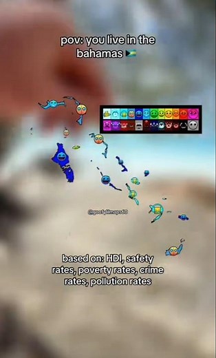 You live in Bahamas🇧🇸,(Custom map),#geography #bahamas #caribe