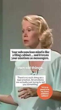 Your subconscious mind is like a filing cabinet